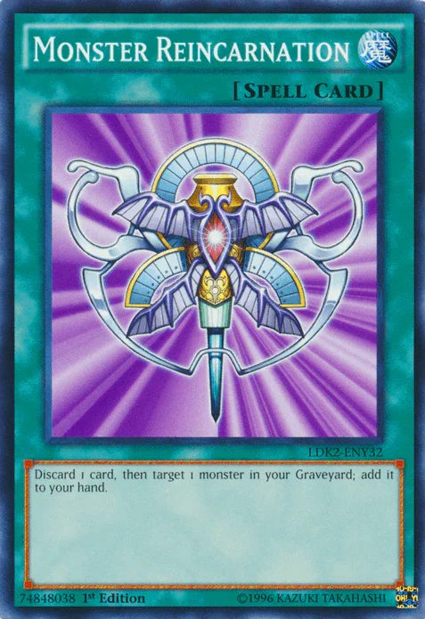 Monster Reincarnation [LDK2-ENY32] Common - for just $0.10! 