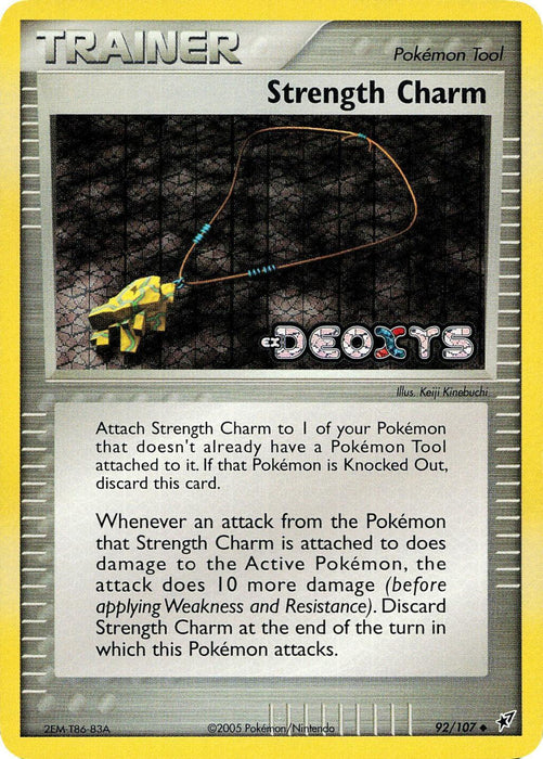Strength Charm (92/107) (Stamped) [EX: Deoxys] - for just $2.50! 