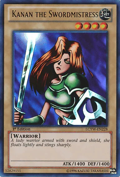 Kanan the Swordmistress [LCYW-EN228] Ultra Rare - for just $0.65! 