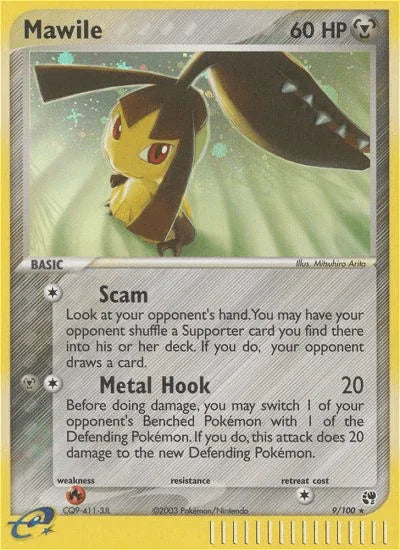 Mawile (9/100) [EX: Sandstorm] - for just $24.25! 