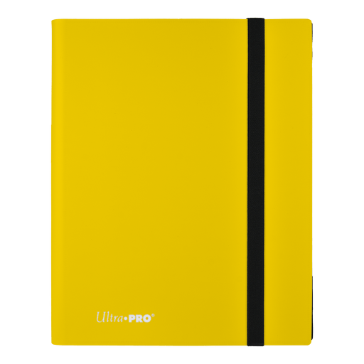 Ultra PRO: 9-Pocket PRO-Binder - Eclipse (Lemon Yellow) - Just $14.95! Shop now at Retro Gaming of Denver