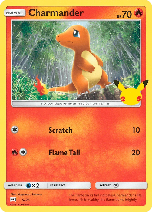 Charmander (9/25) [McDonald's 25th Anniversary] - for just $0.35! 