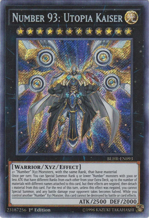 Number 93: Utopia Kaiser [BLHR-EN093] Secret Rare - for just $1.15! 
