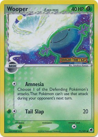 Wooper (71/101) (Delta Species) (Stamped) [EX: Dragon Frontiers] - for just $24.85! 