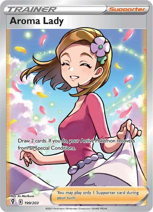 Aroma Lady (199/203) [Sword & Shield: Evolving Skies] - for just $4.90! 