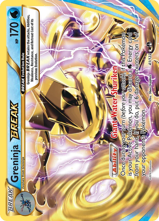 Greninja BREAK (41/122) [XY: BREAKpoint] - for just $13.70! 