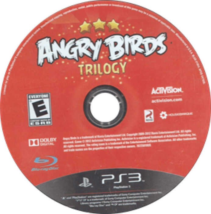 Angry Birds: Trilogy – PlayStation 3 (PS3) - for just $8.99! 
