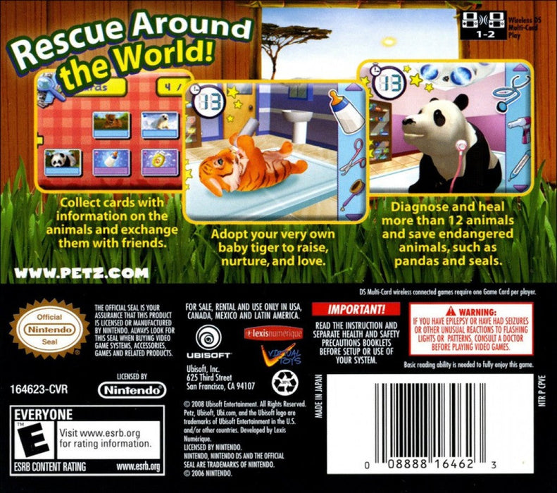 Petz: Rescue Wildlife Vet – Nintendo DS (DS) - for just $4.99! 