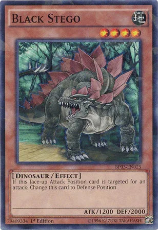 Black Stego [BP03-EN025] Shatterfoil Rare - for just $0.20! 