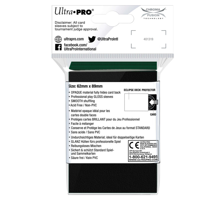 Ultra PRO: Small 60ct Sleeves - Eclipse Gloss (Forest Green) - Just $0! Shop now at Retro Gaming of Denver