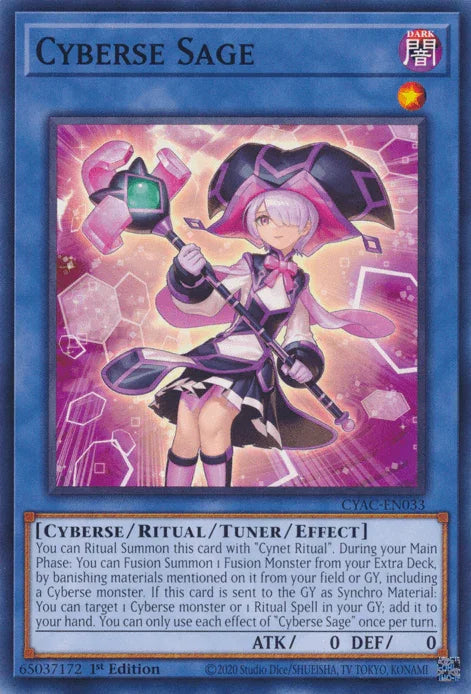 Cyberse Sage [CYAC-EN033] Common - for just $0.10! 