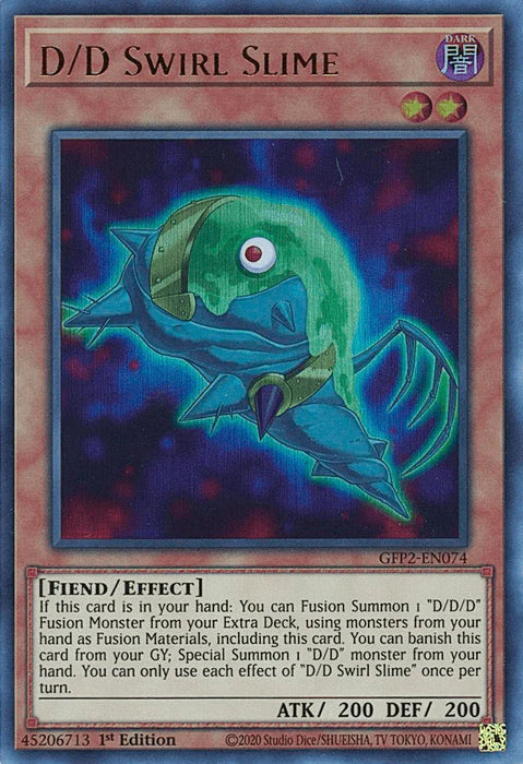 D/D Swirl Slime [GFP2-EN074] Ultra Rare - for just $0.10! 