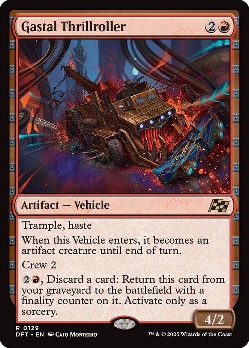 Gastal Thrillroller (DFT-129) - Aetherdrift - for just $0.05! 