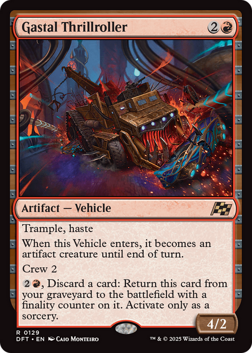 Gastal Thrillroller (DFT-129) - Aetherdrift Foil - for just $0.05! 