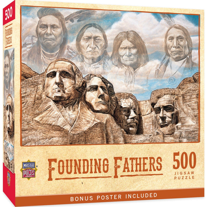 Founding Fathers 500 Piece Jigsaw Puzzle - for just $14.99! 