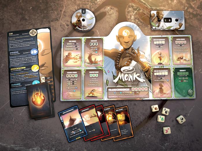 Dice Throne Season 1 - Box 2 - Monk vs Paladin - for just $29.99! 