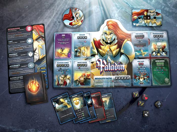 Dice Throne Season 1 - Box 2 - Monk vs Paladin - for just $29.99! 