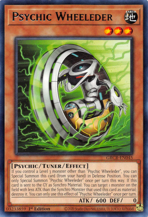 Psychic Wheeleder [GRCR-EN045] Rare - for just $0.10! 