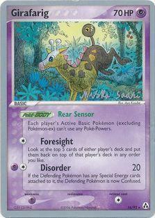 Girafarig (16/92) (Suns & Moons - Miska Saari) [World Championships 2006] - for just $3.50! 