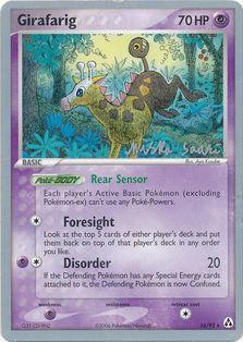 Girafarig (16/92) (Suns & Moons - Miska Saari) [World Championships 2006] - Just $0.20! Shop now at Retro Gaming of Denver