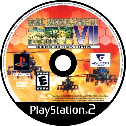 Dai Senryaku VII: Modern Military Tactics – PlayStation 2 (PS2) - for just $0! 
