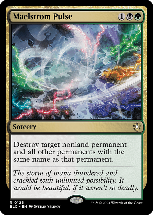 Maelstrom Pulse (BLC-126) - Bloomburrow Commander - for just $0.10! 