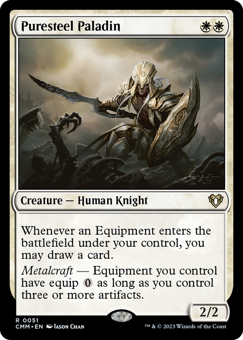 Puresteel Paladin (CMM-051) - Commander Masters - for just $0.50! 