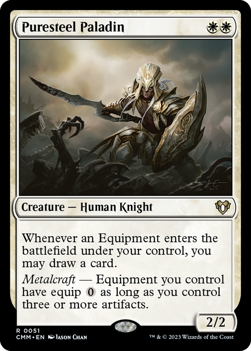 Puresteel Paladin (CMM-051) - Commander Masters - for just $0.56! 