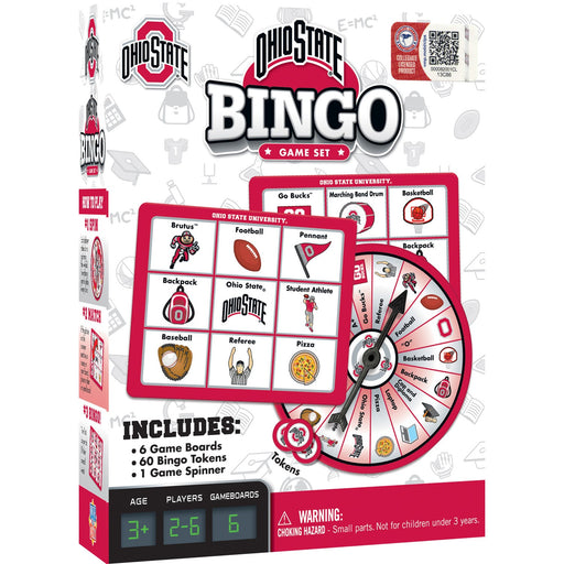 Ohio State Buckeyes Bingo Game - Premium Classic Games - Just $9.99! Shop now at Retro Gaming of Denver