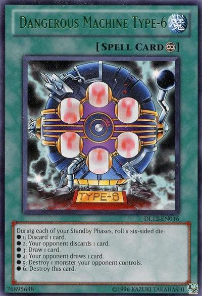 Dangerous Machine Type-6 (Green) [DL12-EN016] Rare - for just $0.70! 