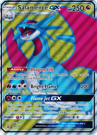 Salamence GX (SM139) (Jumbo Card) [Sun & Moon: Black Star Promos] - for just $9.20! 