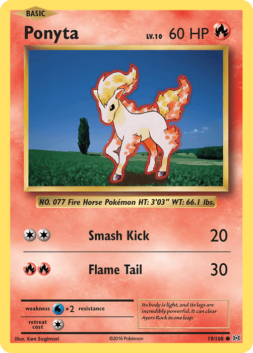 Ponyta (19/108) [XY: Evolutions] - for just $0.10! 