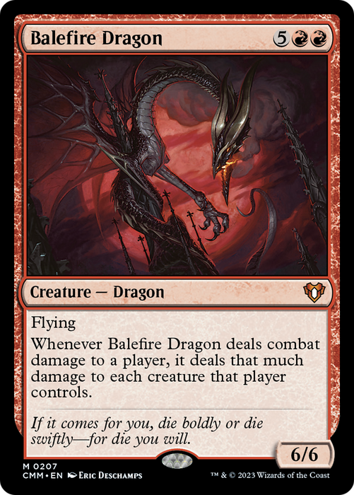 Balefire Dragon [Commander Masters] - Just $3.80! Shop now at Retro Gaming of Denver