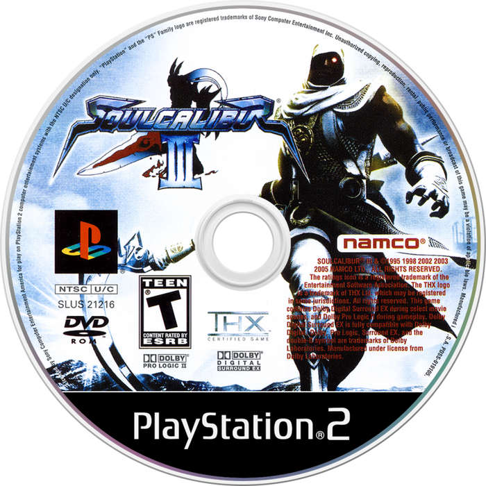 Soul Calibur III – PlayStation 2 (PS2) - for just $0! 