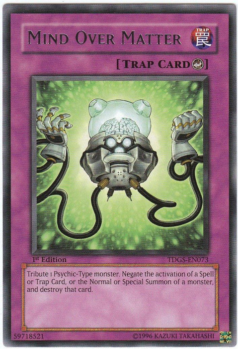 Mind Over Matter [TDGS-EN073] Rare - for just $0.20! 