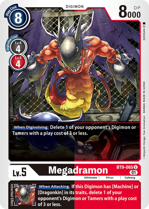 Megadramon [BT9-065] [X Record] - Just $0.09! Shop now at Retro Gaming of Denver