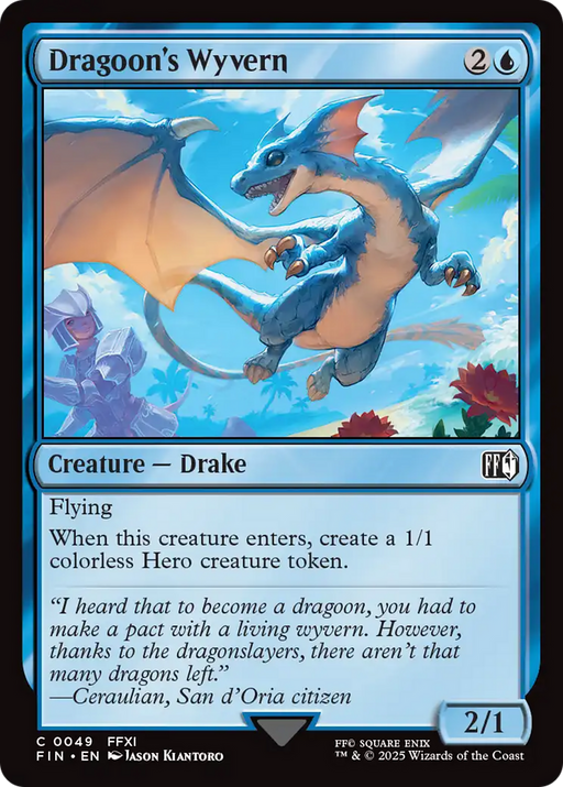 Dragoon's Wyvern (FIN-049) - FINAL FANTASY - for just $0.02! 