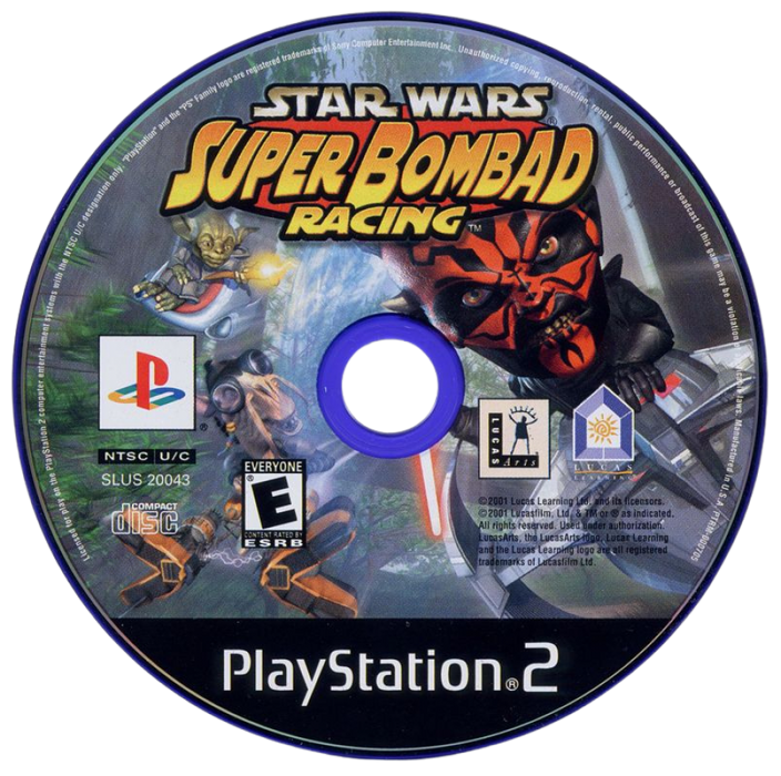 Star Wars: Super Bombad Racing – PlayStation 2 (PS2) - for just $11.99! 