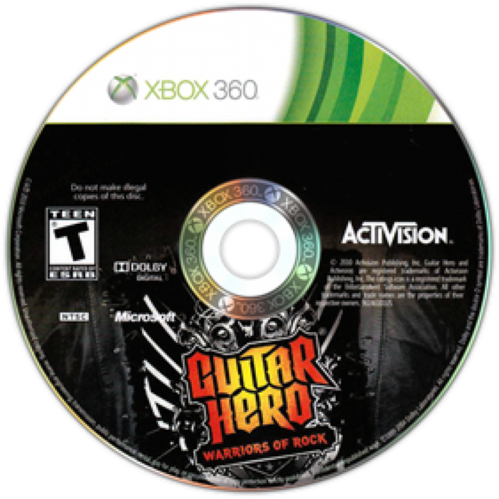 Guitar Hero: Warriors of Rock – Xbox 360 (X360) - for just $0! 