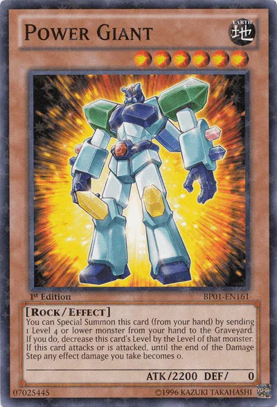 Power Giant [BP01-EN161] Starfoil Rare - for just $0.10! 