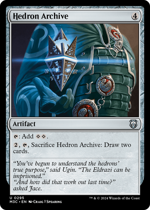 Hedron Archive (M3C-295) - Modern Horizons 3 Commander - for just $0.10! 