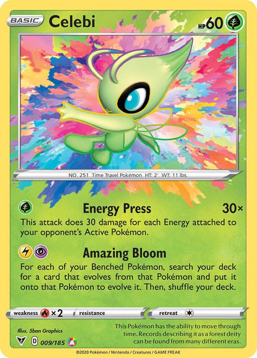 Celebi (009/185) [Sword & Shield: Vivid Voltage] - for just $2.85! 