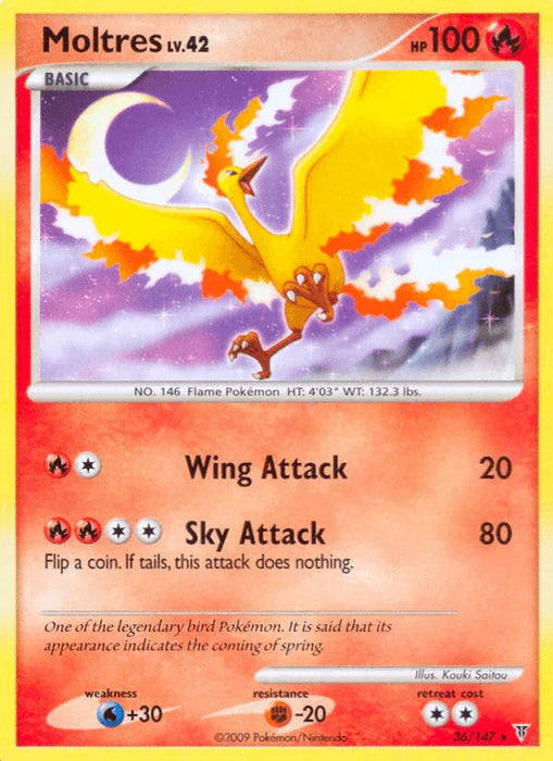 Moltres (36/147) [Platinum: Supreme Victors] - for just $1.65! 