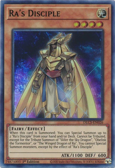 Ra's Disciple (Green) [DLCS-EN026] Ultra Rare - for just $0.15! 