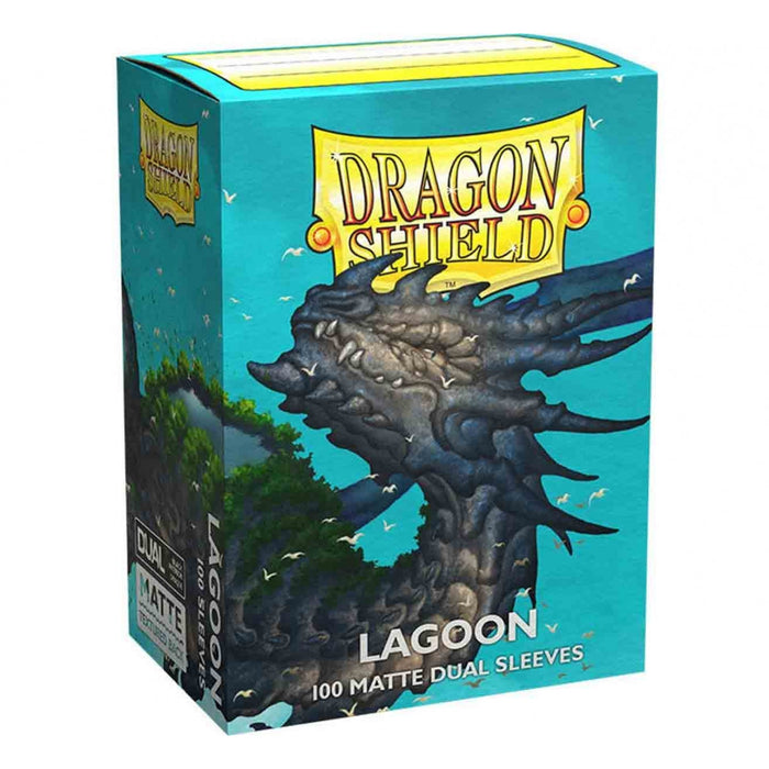 Dragon Shield: Standard 100ct Sleeves - Lagoon (Dual Matte) - for just $9.95! 