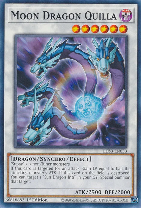 Moon Dragon Quilla [LDS3-EN053] Common - for just $0.10! 