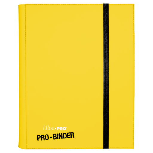 Ultra PRO: 9-Pocket Side-Loading PRO Binder (Yellow) - Just $0! Shop now at Retro Gaming of Denver