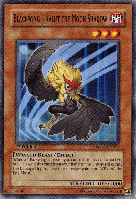 Blackwing - Kalut the Moon Shadow [RGBT-EN012] Common - for just $0.25! 