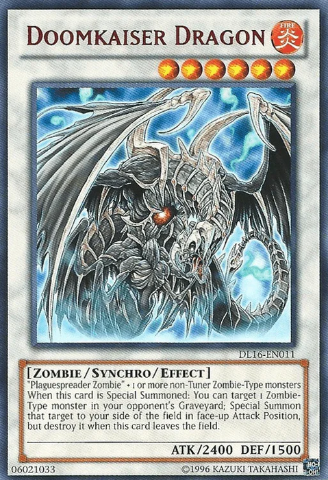 Doomkaiser Dragon (Red) [DL16-EN011] Rare - for just $1.60! 