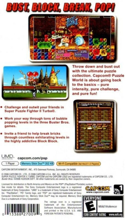Capcom Puzzle World – PlayStation Portable (PSP) - for just $12.99! 